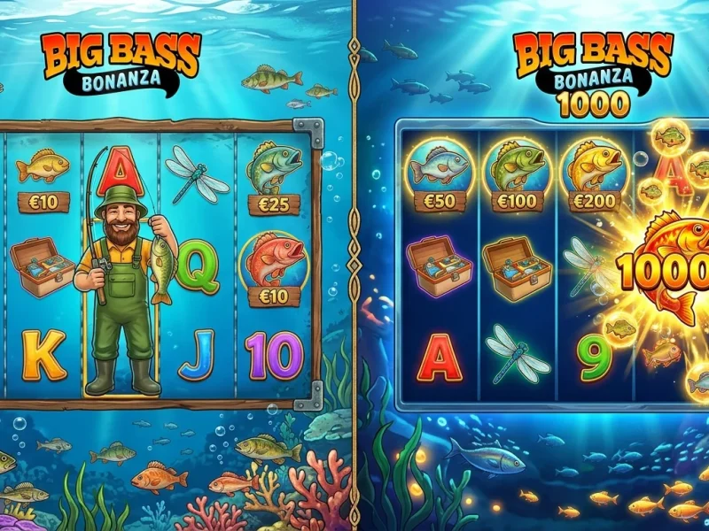 Big Bass Bonanza vs Big Bass Bonanza 1000