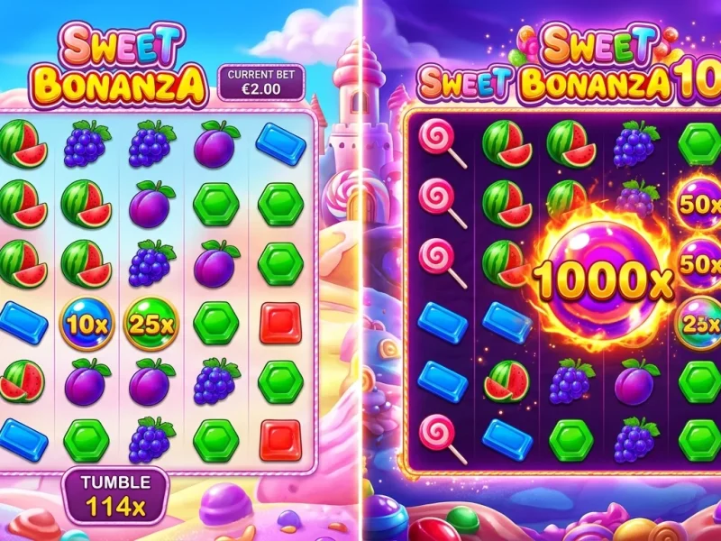 Sweet Bonanza 1000 vs Sweet Bonanza Original en México
