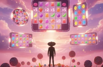Juegos de dulces tipo Sugar Rush en México: alternativas con clusters y multiplicadores