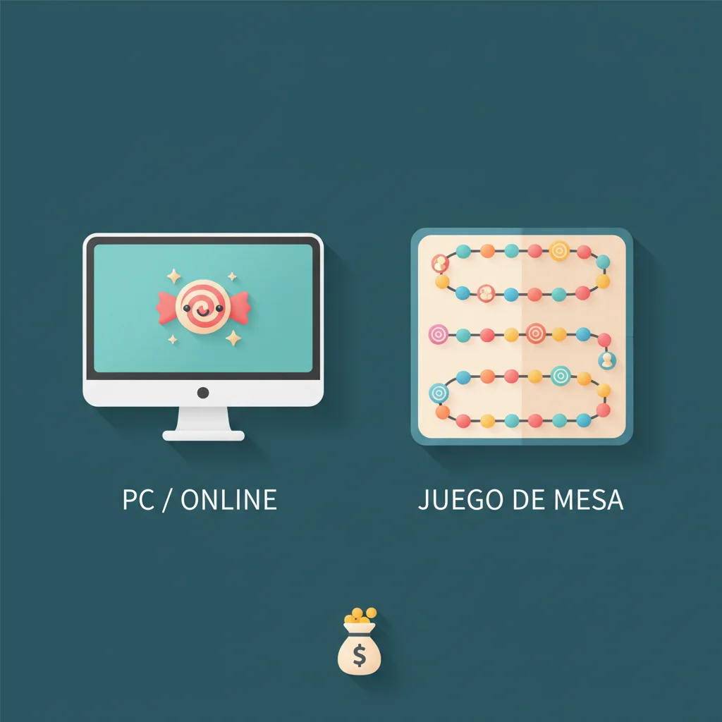 Sugar Rush en PC y juegos de mesa: cómo jugar en computadora y qué versiones no son de casino mid image