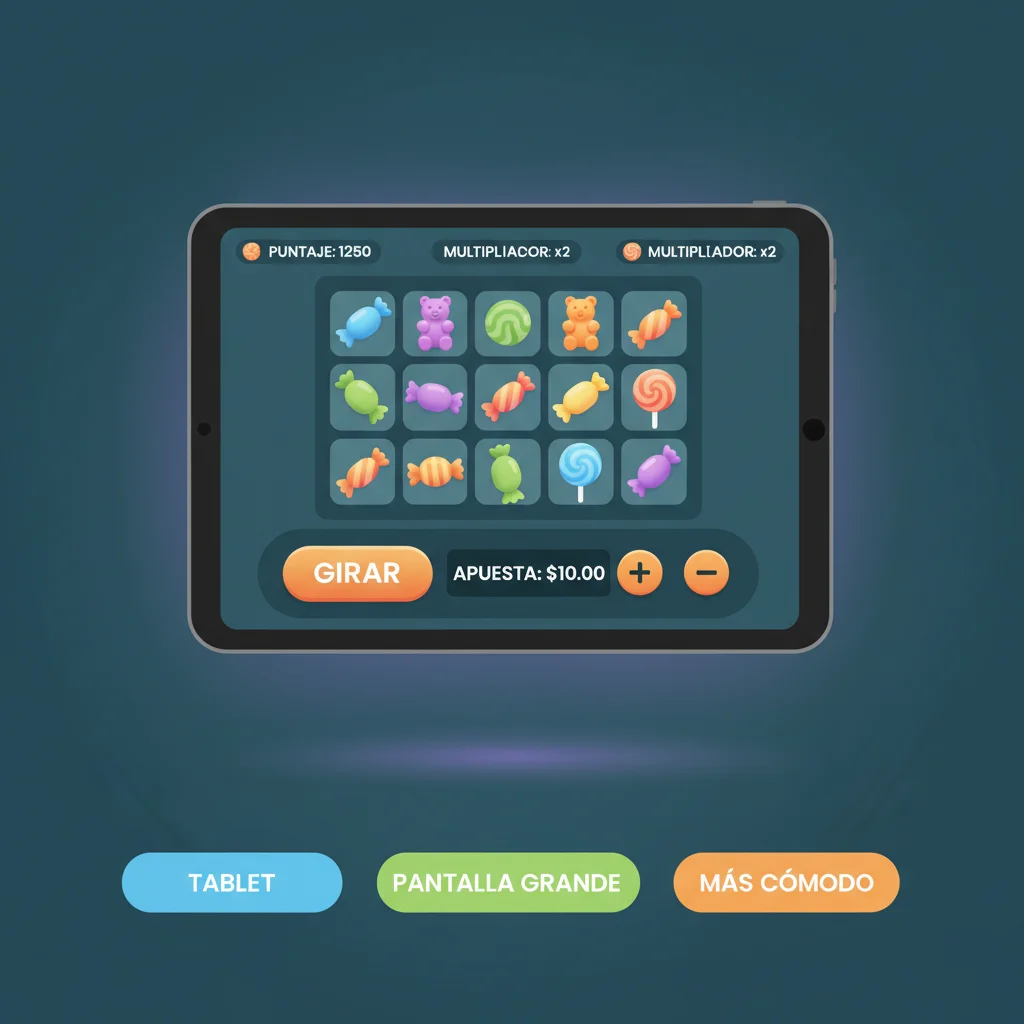 Sugar Rush en tablet y iPad: experiencia de juego en pantallas grandes mid image