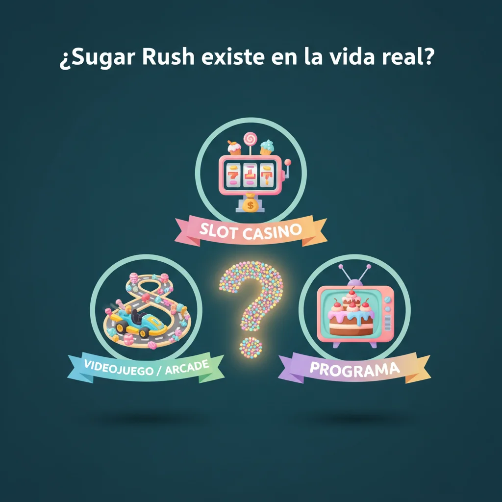 ¿Sugar Rush existe en la vida real? Slot, arcade, Disney y qué es fake mid image