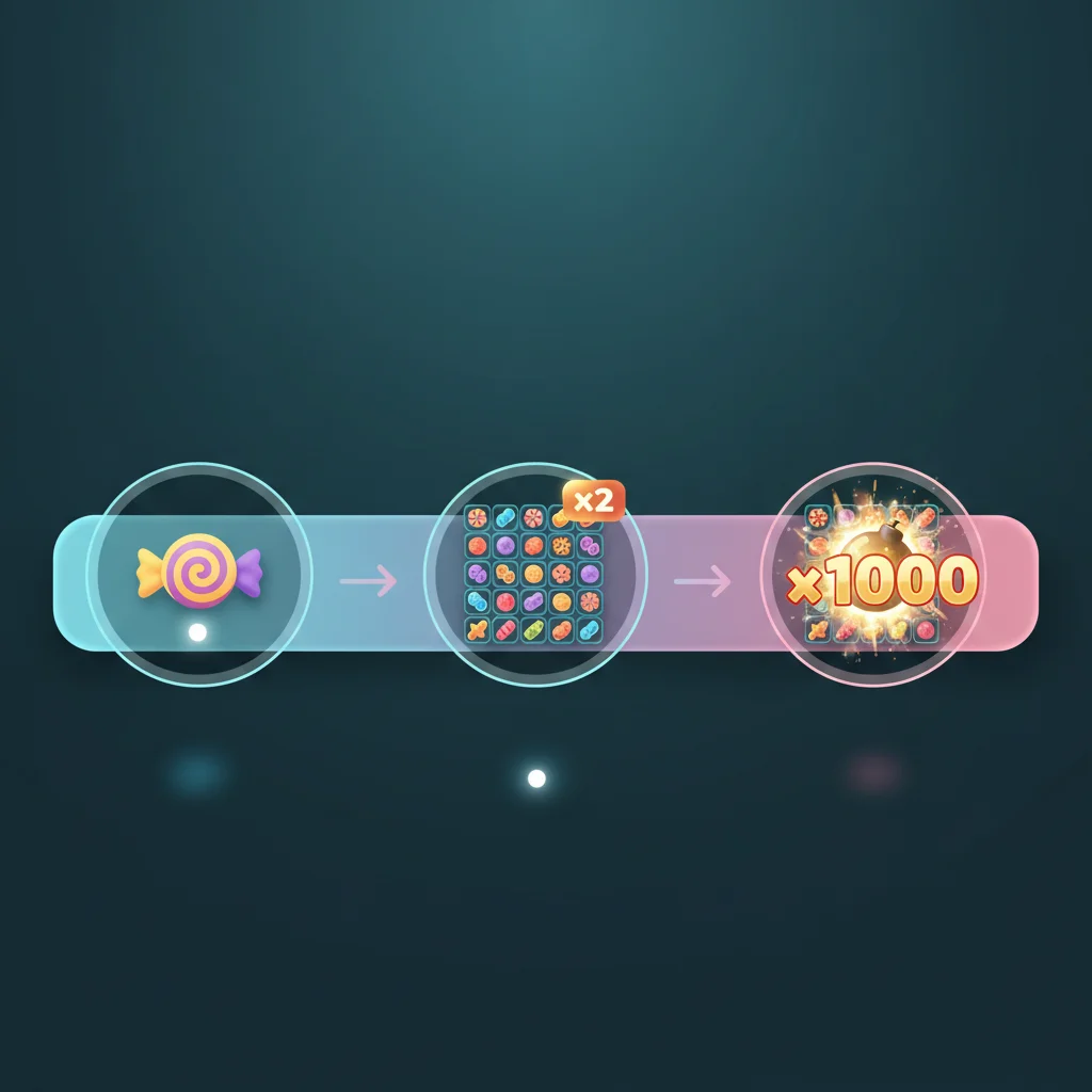 Sugar Rush juego original: historia del slot y cómo evolucionó hasta 1000 mid image