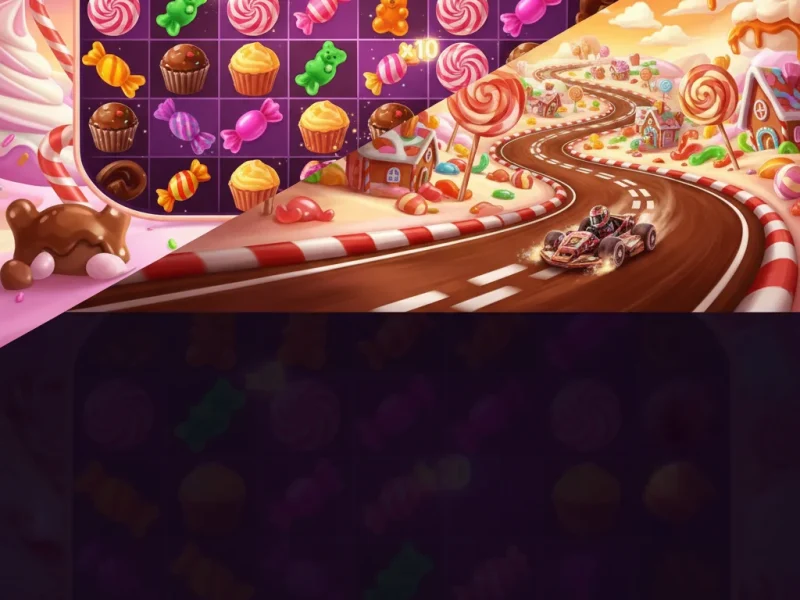 Sugar Rush Speedway y otros juegos con el mismo nombre: arcade, carreras y no‑casino